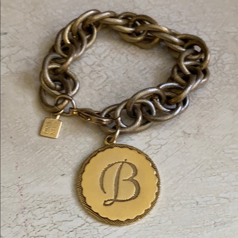 John Wind Sorority Gal Initial Bracelet